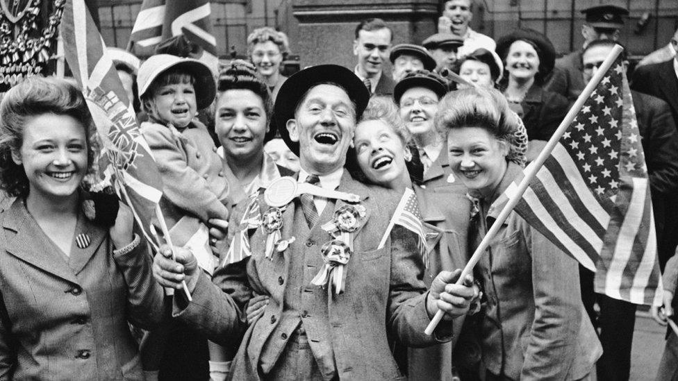 VE Day party
